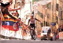 Isaac del Toro at the Giro d'Italia 2025