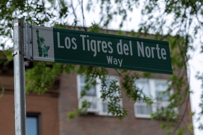 A street sign with the words 