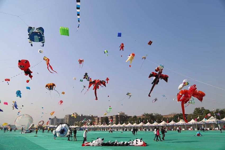 A kite festival