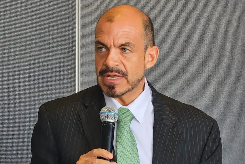 The director of Mexico's National Auto Parts Industry (INA), Gabriel Padilla