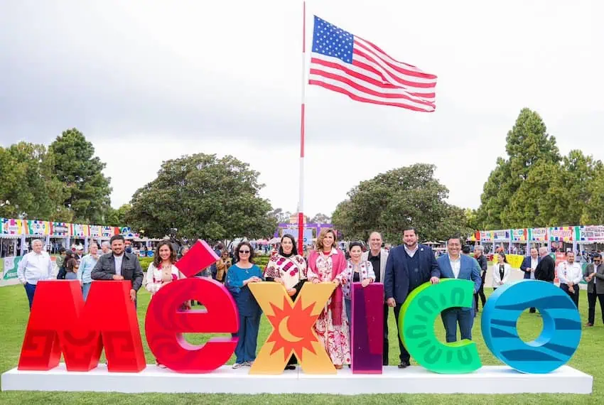 Just a few weeks ago, the governor visited San Diego, which participated in a binational edition of the annual tourism fair Tianguis Turístico.