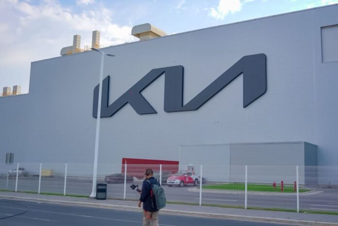 Kia factory in Nuevo León.