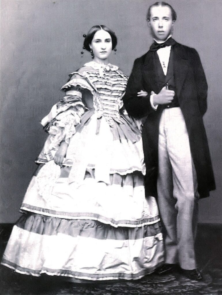 Empress Carlota and Emperor Maximillian.