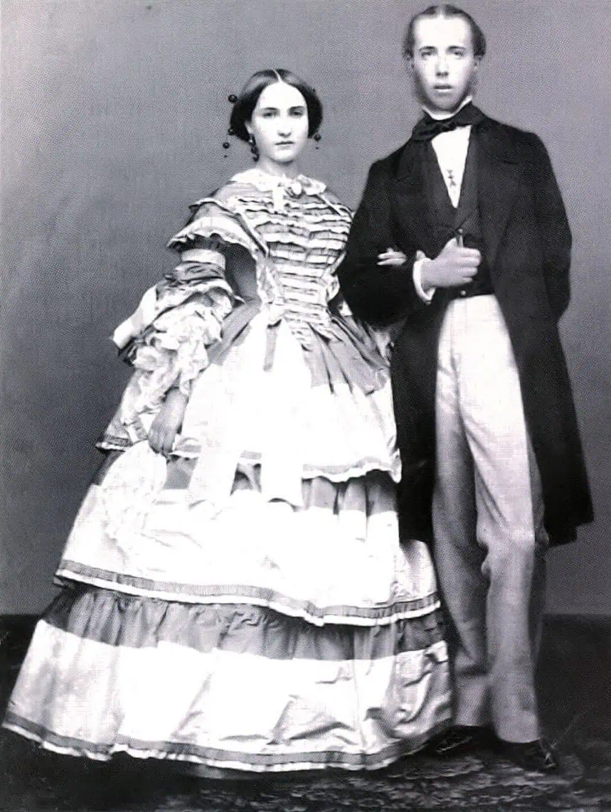 Empress Carlota and Emperor Maximillian.