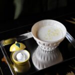 a cocktail served on a silver tray at Selva, one of the 50 best bars Mexico