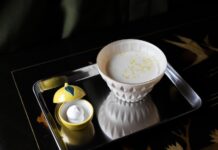 a cocktail served on a silver tray at Selva, one of the 50 best bars Mexico