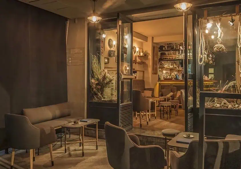 Baltra bar in Mexico City