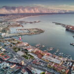 A Mexican oceanside town in Baja California