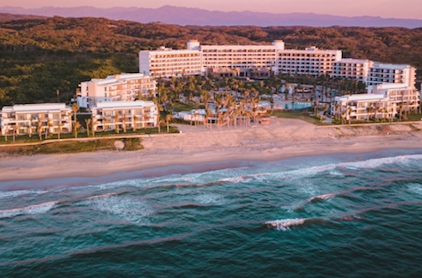 Coastal hotel