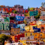 Colorful homes in Guanauato