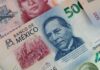 Peso gaining on dollar
