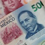 Peso gaining on dollar