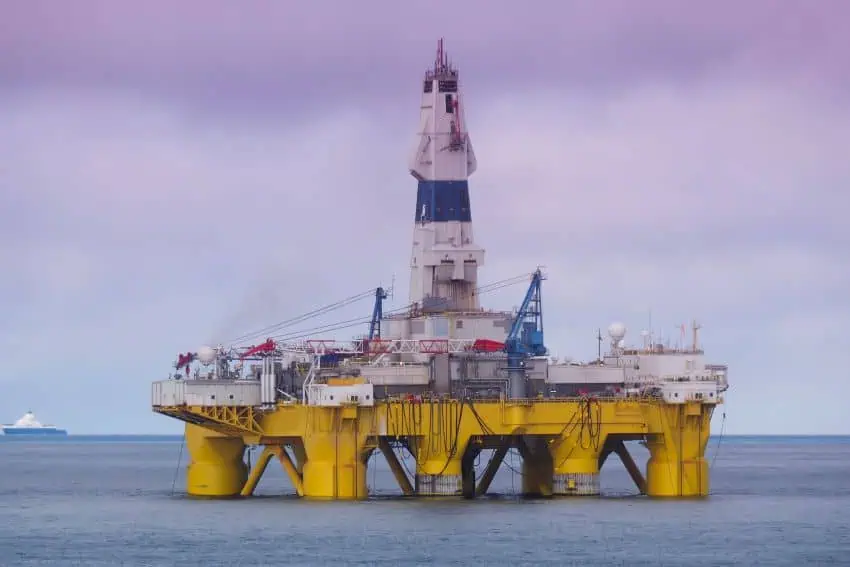 oil drilling rig