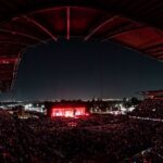 stadium at night