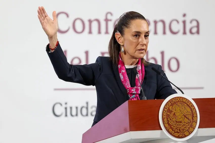 President Sheinbaum reiterated her defense of sovereignty, not just in the case of Mexico, but as it concerns all countries.