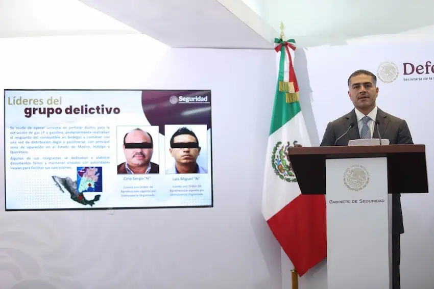 Security Minister Omar García Harfuch