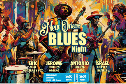 New Orleans Blues Night [] Cent’anni Restaurant Trattoria