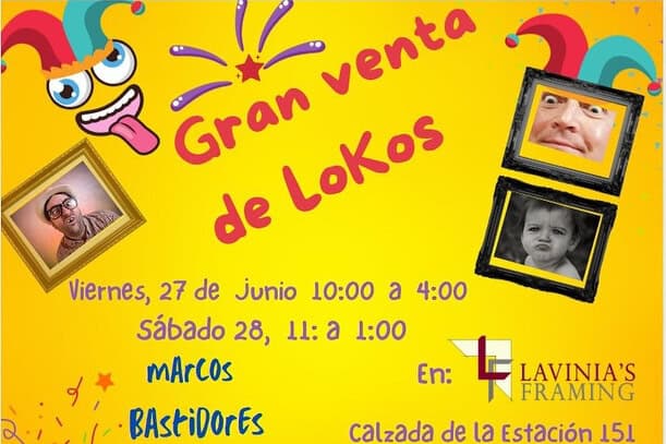 Gran Venta de Locos! [] Lavinia’s ART House