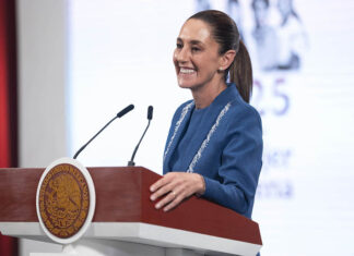 President Sheinbaum at her morning press conference