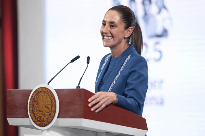 President Sheinbaum at her morning press conference