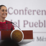 President Claudia Sheinbaum at her morning press conference