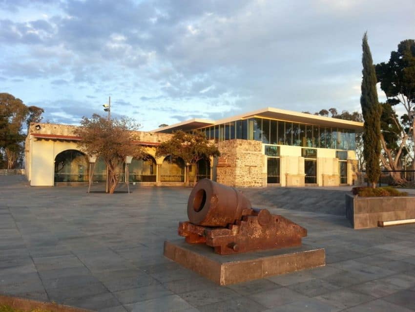 Courtyard of Museo del Fuerte de Guadalupe successful Puebla