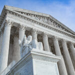 The facade of the US Supreme Court