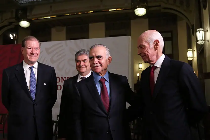 A group of Mexican businessmen