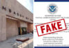 A fake statement by the U.S. Embassy in Mexico