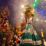 dancers in traditional costumes