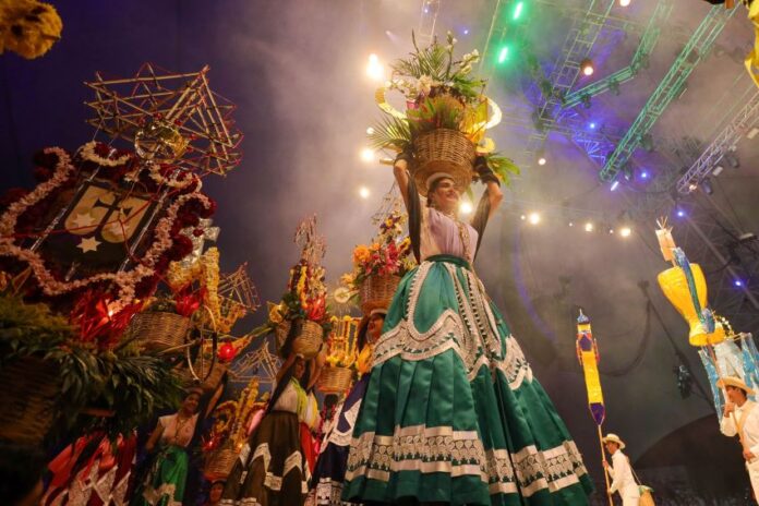 dancers in traditional costumes