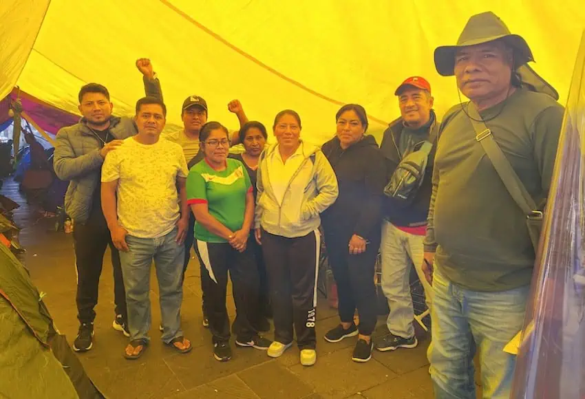 group of teachers standing around