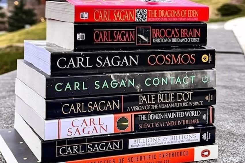 stack of books