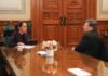 Sheinbaum and Landau meet in the National Palace