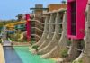 aquatic rides at theme park