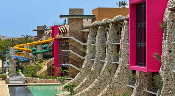 aquatic rides at theme park