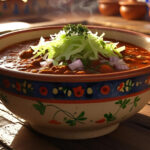 A bowl of pozole