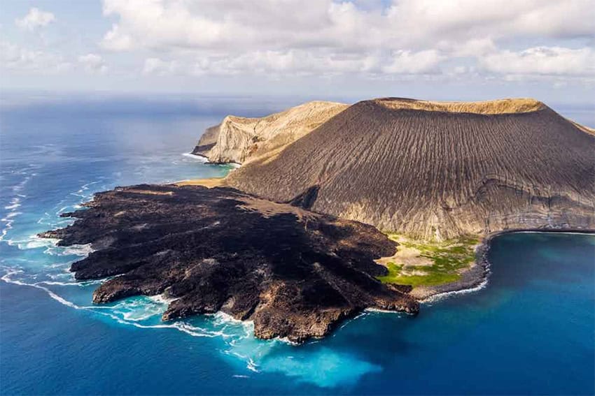 Isla San Benedicto, a volcanic island in the Revillagigedo Archipelago