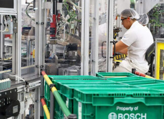 German multinational tech company Bosch's manufacturing plant in Toluca