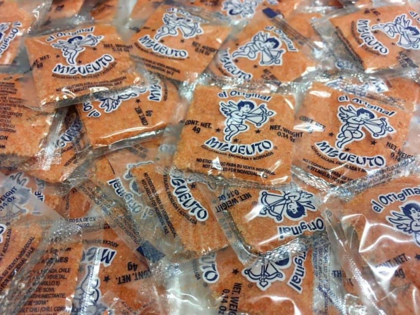 Packets of Miguelito Candy