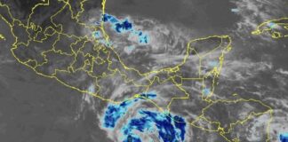 Tropical Storm Erick was located almost 700 km off the coast of Guerrero on Tuesday morning and is expected to become a hurricane by tonight or early Wednesday.