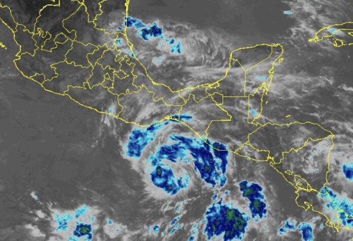 Tropical Storm Erick was located almost 700 km off the coast of Guerrero on Tuesday morning and is expected to become a hurricane by tonight or early Wednesday.