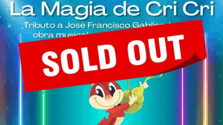 La Magia de Cri Cri, Obra musical *Agotado* La Magia de Cri Cri, Obra musical *Agotado*