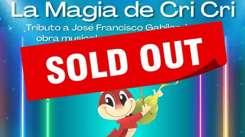 La Magia de Cri Cri, Obra musical *Agotado*