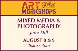 Mixed Media & Photography – Jane Dill [] Galería San Francisco – June 20, 2025