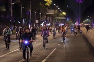 Lánzate a Nocturbici: el primer paseo nocturno de Indeporte en la CDMX Lánzate a Nocturbici: el primer paseo nocturno de Indeporte en la CDMX