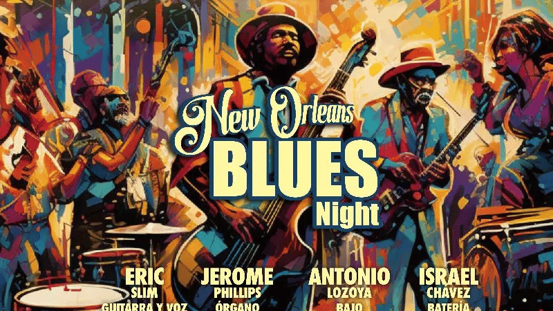 New Orleans Blues Night – International Jazz & Blues Festival Spring Season