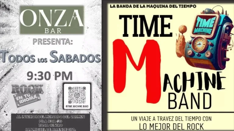 Time Machine en Onza Bar Time Machine en Onza Bar