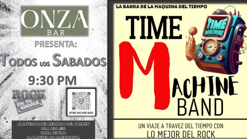 Time Machine en Onza Bar