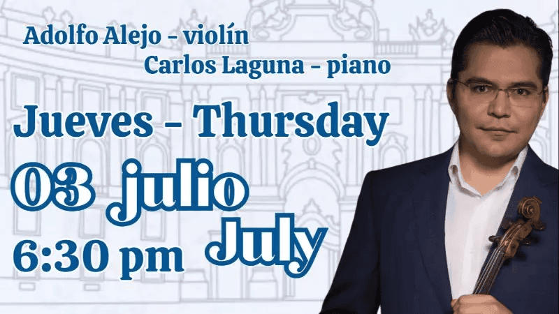 Recital de Violín y Piano: “Melodías de Viena”